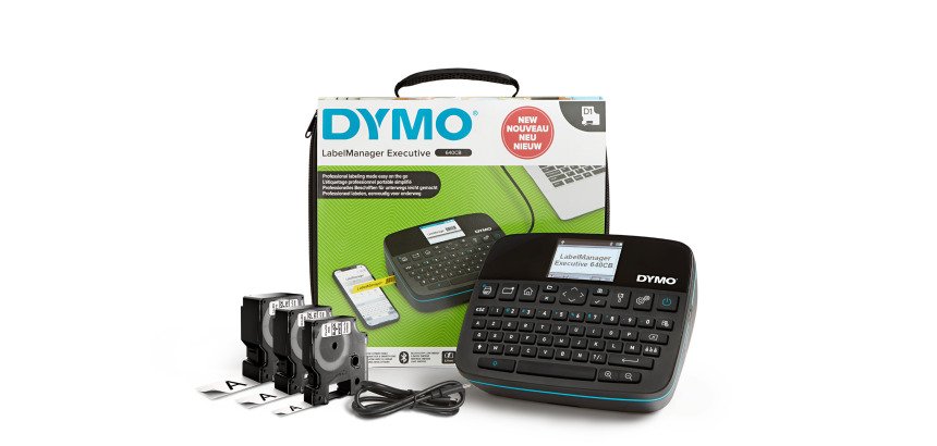 Etiqueteuse de bureau Dymo Label Manager 640CB - Kit avec malette et rubans