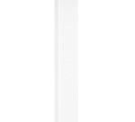 Table de réunion blanc L 140 x P 126 cm - piétement métal - Arch