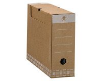 Box Archive Carton Bruneau - Rücken 10 cm - Brune