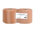 Bobine d'essuyage industrielle chamois - 800 formats - Lot de 2