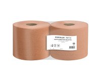 Industrial chamois wiping roll - 1000 sheets - Set of 2