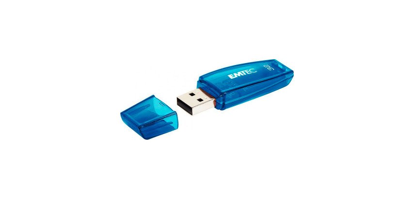 Emtec USB-Stick C410 Color Mix 32 GB USB 2.0 (USB-A) Blau.