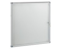 Etalagekast voor buitengebruik, met openslaande deur, 6 vellen A4