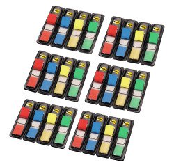Pack marque-pages 16 distributeurs étroits Post-it + 8 offerts