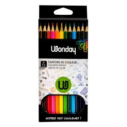 Color pencil Wonday - Pack of 12