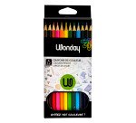 Crayon de couleur Wonday - Pochette de 12