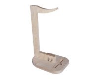 Support de casque en bois