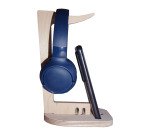 Support de casque en bois