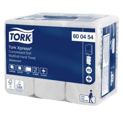 Tork Xpress® Asciugamani Soft compressi intercalati a M - 6 pacchetti da 200 fogli