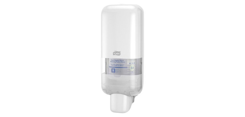 Tork Dispenser di sapone e disinfettante bianco S4 - capacità 1000 ml