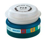 Filtro per gas, vapore e polvere Moldex Easylock® 943012 ABEK1 P3 R, 2 unità