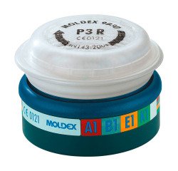 Filtro per gas, vapore e polvere Moldex Easylock® 943012 A1B1E1K1P3 R, 2 unità