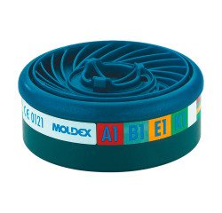 Filtro per gas e vapori Moldex Easylock® 940001 ABEK1, 10 unità