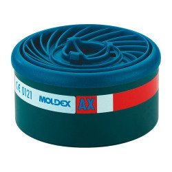 Filtro per gas e vapori Moldex Easylock® 960001 AX, 8 unità