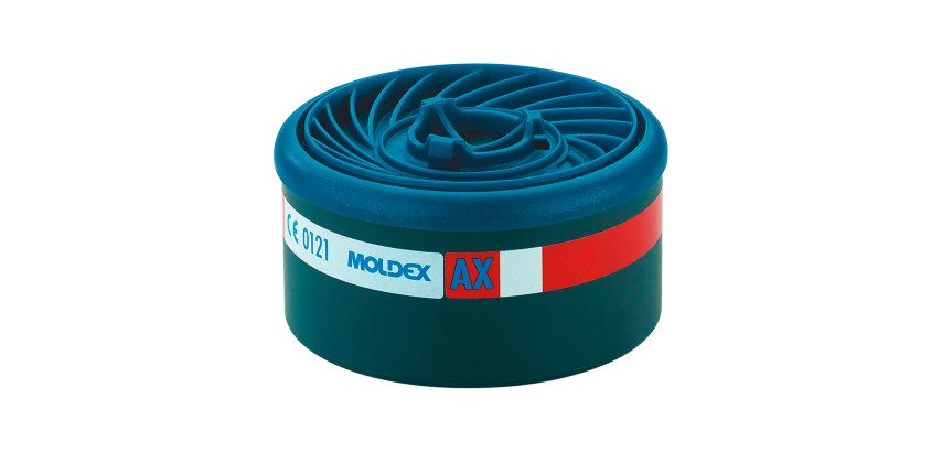 Filtro per gas e vapori Moldex Easylock® 960001 AX, 8 unità