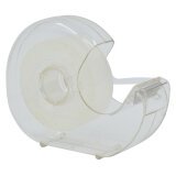 Adhesive tape dispenser snail design