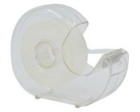 Adhesive tape dispenser snail design