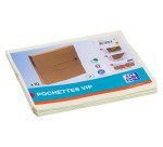 Chemise pochette à soufflet Nature Line 24 x 32 cm - Paquet de 10