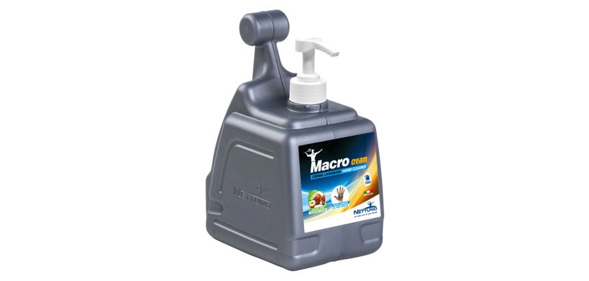 Crema lavamani con microsfere naturali MacroCream - Dispenser con ricarica da 3 litri