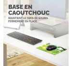 Tapis de souris Earth Series Fellowes motif feuilles