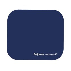 Tapis souris antibactérien Fellowes Microban bleu