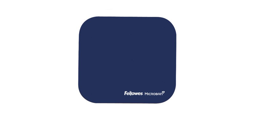 Antibacterial blue Fellowes Microban mouse pad