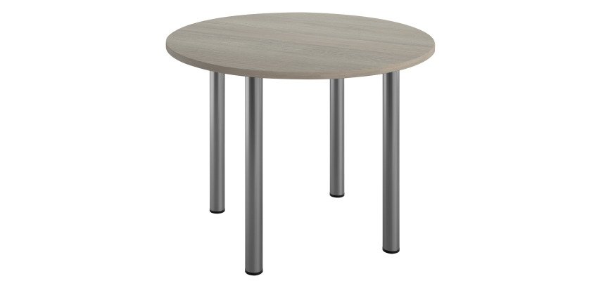 Table de réunion 4 piètements tube métal Excellens