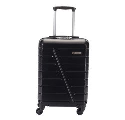SAVEBAG handbagagekoffer 47 cm zwart LIMA