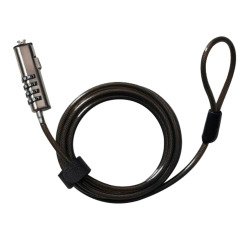 Cable de seguridad para portátiles Nano Slot con ranura Kensington de 6,25mm