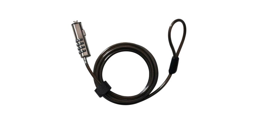 Cable de seguridad para portátiles Nano Slot con ranura Kensington de 6,25mm