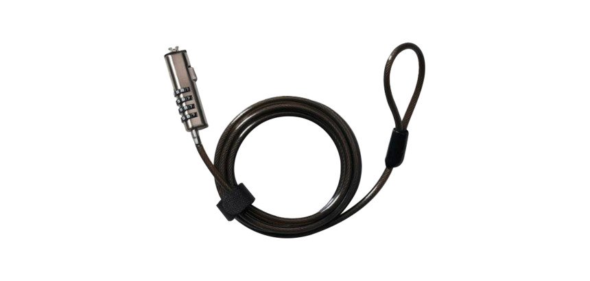 Cable de seguridad para portátiles Nano Slot con ranura Kensington de 6,25mm