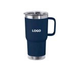 Mug isotherme publicitaire en acier recyclé 60 cl – marquage 1 couleur