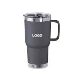 Promotional insulated mug in recycled steel 60 cl - 1-color imprint