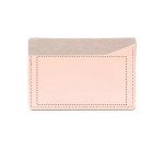 Porte-cartes publicitaire en cuir recyclé - marquage par embossage