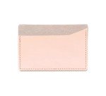 Porte-cartes publicitaire en cuir recyclé - marquage par embossage