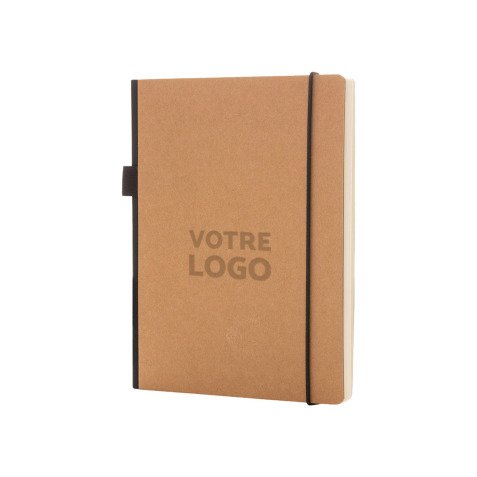 Werbekundenbuch gebunden 14 x 21 cm liniert 160 Seiten - Prägung durch Prägen