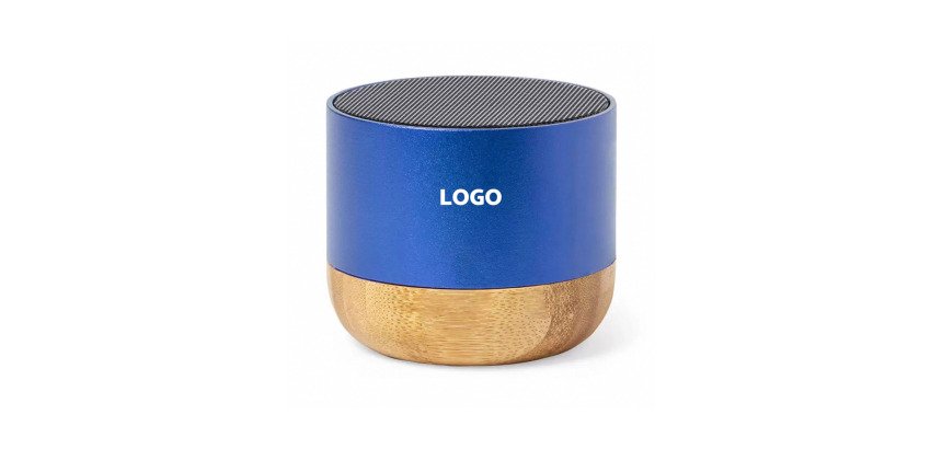Mini enceinte portable Bluetooth publicitaire – marquage 1 couleur