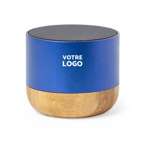 Mini enceinte portable Bluetooth publicitaire – marquage 1 couleur