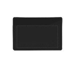 Porte-cartes publicitaire en cuir recyclé - marquage par embossage