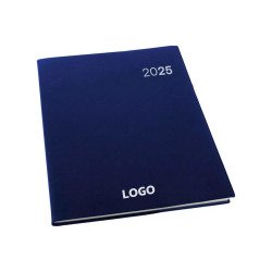 Agenda semainier publicitaire – année 2025 – 21 x 27 cm – marquage 1 couleur