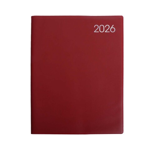 Agenda semainier publicitaire – année 2026 – 21 x 27 cm – marquage 1 couleur