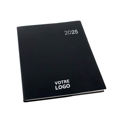 Agenda semainier publicitaire – année 2025 – 21 x 27 cm – marquage 1 couleur