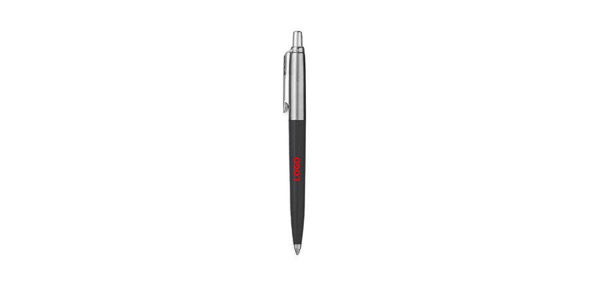 Stylo bille publicitaire Parker Jotter rétractable pointe moyenne 0,7 mm – marquage 1 couleur
