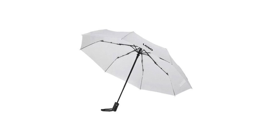 Werbefaltregenschirm 97 cm - 1-Farben-Bedruckung