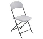 Sedia pieghevole colore bianco 43 x 43 x h 83 cm