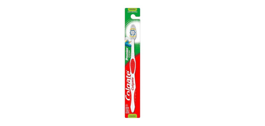 Cepillo dental dureza media Colgate Premier White