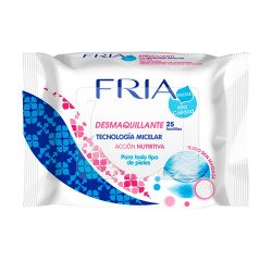 Toallita desmaquillante micelar Fria - paquete de 25