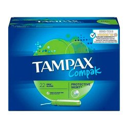 Tampones Tampax Compact Super - caja de 22