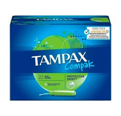 Tampones Tampax Compact Super - caja de 22