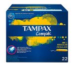 Tampones Tampax Compact Regular - caja de 22
